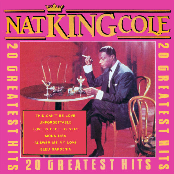 Nat King Cole : 20 Greatest Hits (LP, Album)