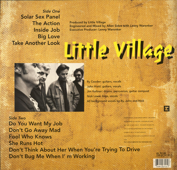 Little Village : Little Village (LP, Album)