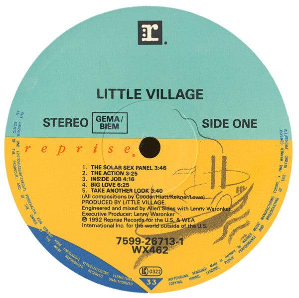 Little Village : Little Village (LP, Album)