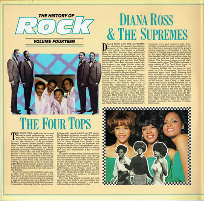 Four Tops / The Supremes / The Miracles / Stevie Wonder : The History Of Rock (Volume Fourteen) (2xLP, Comp, Mono, Cze)