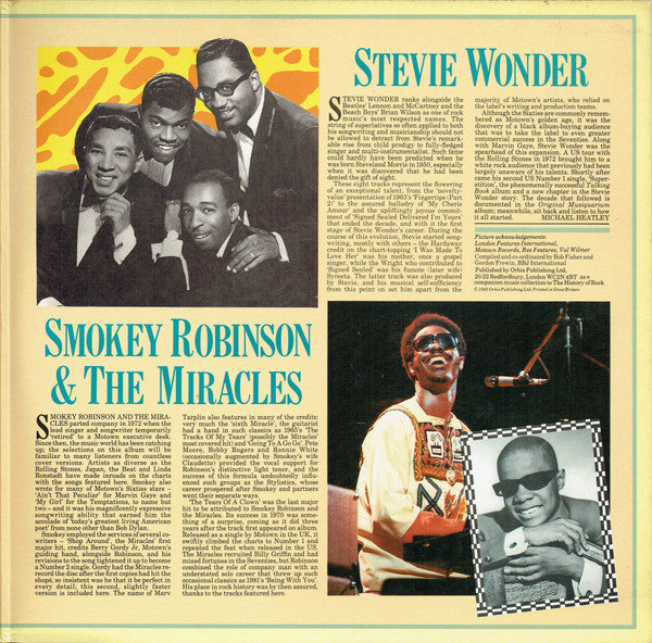 Four Tops / The Supremes / The Miracles / Stevie Wonder : The History Of Rock (Volume Fourteen) (2xLP, Comp, Mono, Cze)