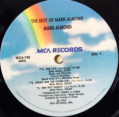 Mark-Almond : The Best Of Mark-Almond (LP, Comp, RE)