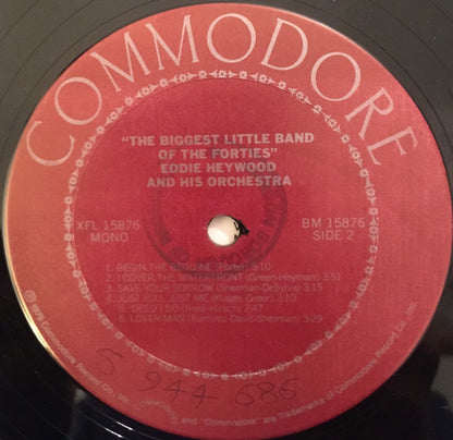 Eddie Heywood : The Biggest Little Band Of The Forties (LP, Comp, Mono)