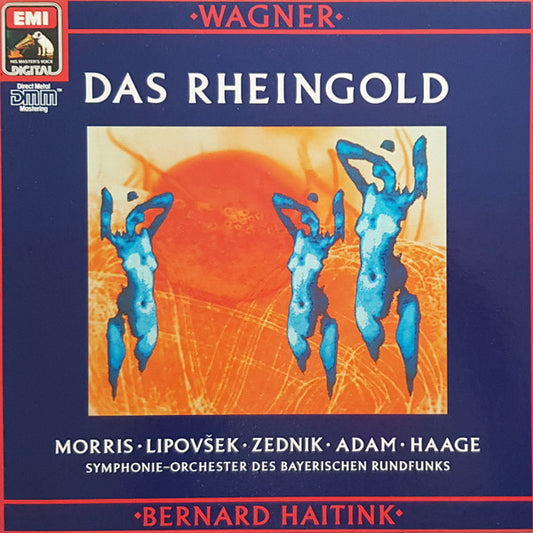 Richard Wagner - James Morris (5) • Marjana Lipovšek • Heinz Zednik • Theo Adam • Peter Haage, Symphonie-Orchester Des Bayerischen Rundfunks, Bernard Haitink : Das Rheingold (3xLP, DMM + Box, Album)