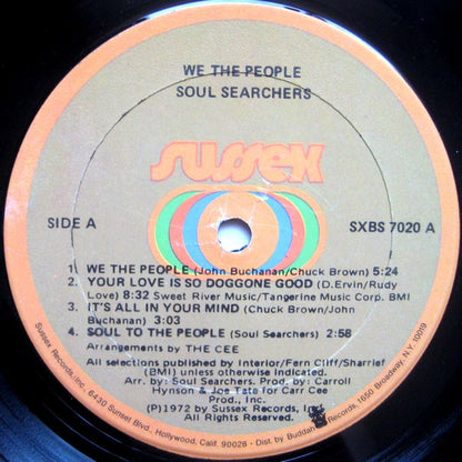 The Soul Searchers : We The People (LP, Album, Son)