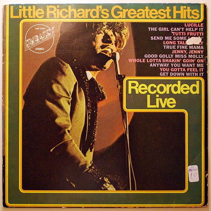 Little Richard : Little Richard’s Greatest Hits - Recorded Live (LP, Album, RE, Red)