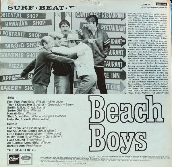 The Beach Boys : Surf Beat Fun (LP, Comp)