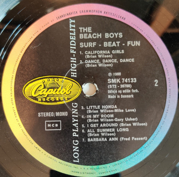 The Beach Boys : Surf Beat Fun (LP, Comp)