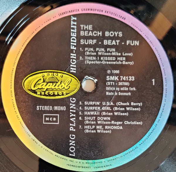 The Beach Boys : Surf Beat Fun (LP, Comp)