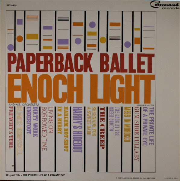 Enoch Light And His Orchestra : Paperback Ballet (LP, Album, RE)