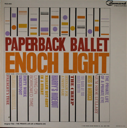 Enoch Light And His Orchestra : Paperback Ballet (LP, Album, RE)