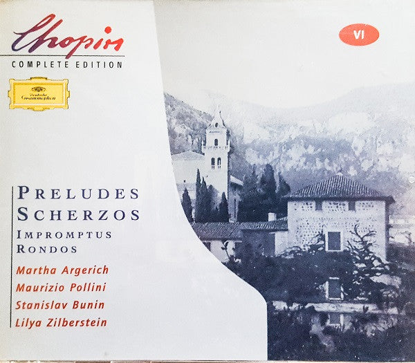 Frédéric Chopin, Martha Argerich, Maurizio Pollini, Stanislav Bunin, Lilya Zilberstein : Preludes • Scherzos • Impromptus • Rondos (2xCD, Comp, RE, RM)