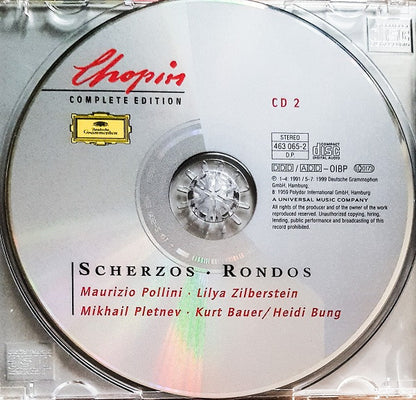 Frédéric Chopin, Martha Argerich, Maurizio Pollini, Stanislav Bunin, Lilya Zilberstein : Preludes • Scherzos • Impromptus • Rondos (2xCD, Comp, RE, RM)