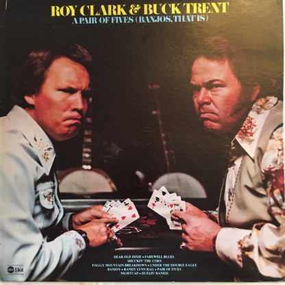 Roy Clark & Buck Trent : Pair Of Fives (Banjos,That Is) (LP, Promo)