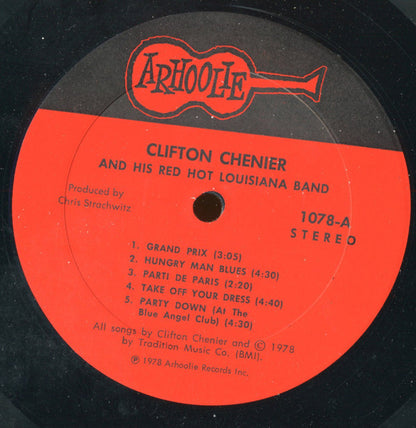 Clifton Chenier And His Red Hot Louisiana Band : Clifton Chenier And His Red Hot Louisiana Band (LP, Album)