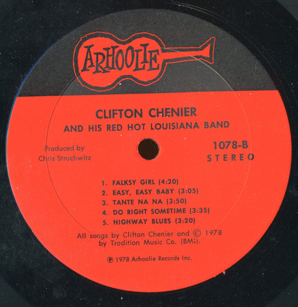 Clifton Chenier And His Red Hot Louisiana Band : Clifton Chenier And His Red Hot Louisiana Band (LP, Album)