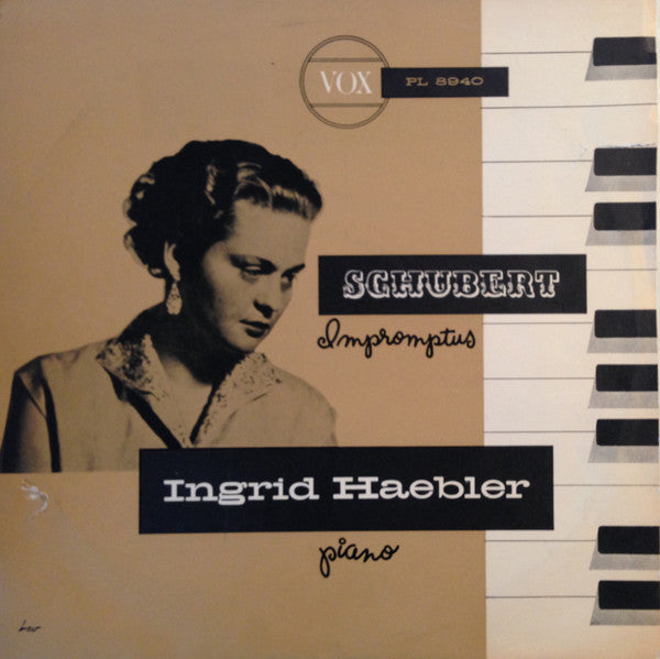 Franz Schubert, Ingrid Haebler : Impromptus (LP, Mono)