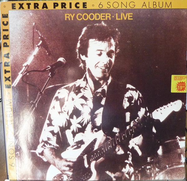 Ry Cooder : Live (LP, MiniAlbum)