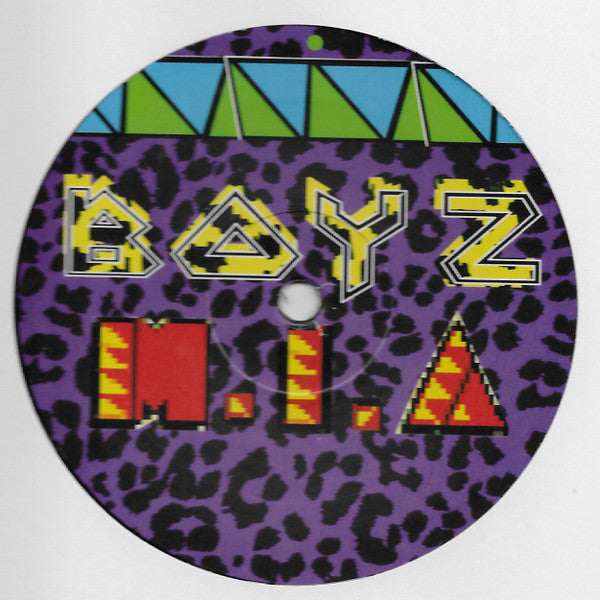 M.I.A. (2) : Boyz (12", S/Sided, Single)