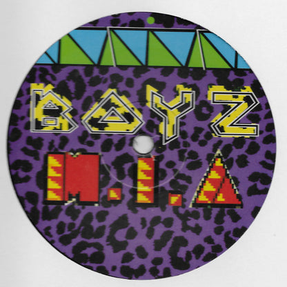 M.I.A. (2) : Boyz (12", S/Sided, Single)