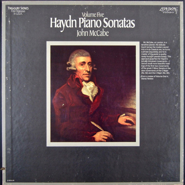 Joseph Haydn, John McCabe (2) : The Haydn Piano Sonatas - Volume 5 (4xLP + Box, Album)