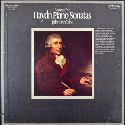 Joseph Haydn, John McCabe (2) : The Haydn Piano Sonatas - Volume 5 (4xLP + Box, Album)