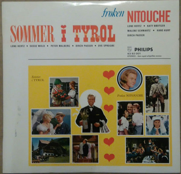 Dirch Passer • Susse Wold • Lone Hertz • Ove Sprogøe • Peter Malberg • Katy Bødtger • Malene Schwartz • Hans Kurt : Sommer I Tyrol / Frøken Nitouche (LP, Album, Comp)