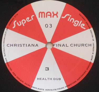 Christiane F. : Final Church (12")