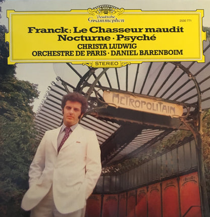 César Franck, Christa Ludwig, Orchestre De Paris, Daniel Barenboim : Le Chasseur Maudit / Nocturne / Psyché (LP, Album)