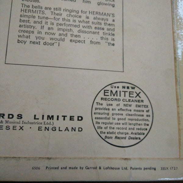 Herman's Hermits : Herman's Hermits (LP, Album)