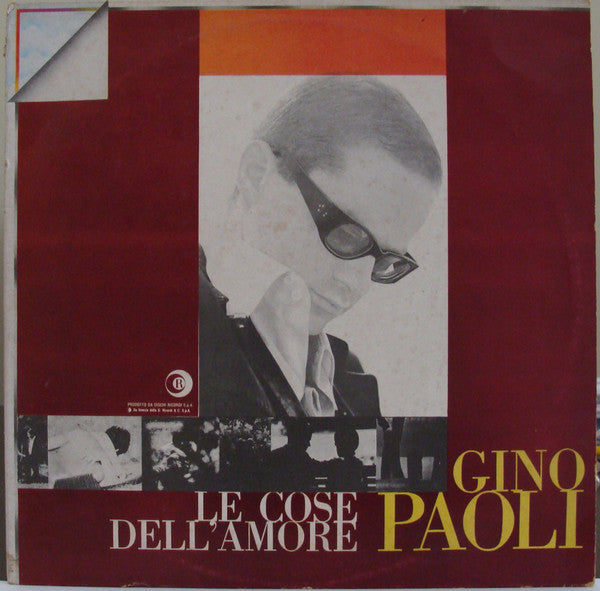 Gino Paoli : Le Cose Dell'Amore (LP, Album, RE)