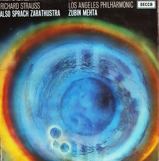 Richard Strauss, Los Angeles Philharmonic Orchestra, Zubin Mehta : Also Sprach Zarathustra (LP, Album, RP, ED4)