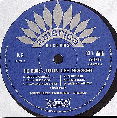 John Lee Hooker : The Blues (LP, Comp)