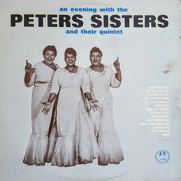 Peters Sisters : An Evening With The Peters Sisters And Their Quintet (LP, Album, Mono)