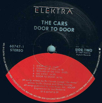 The Cars : Door To Door (LP, Album, SP-)