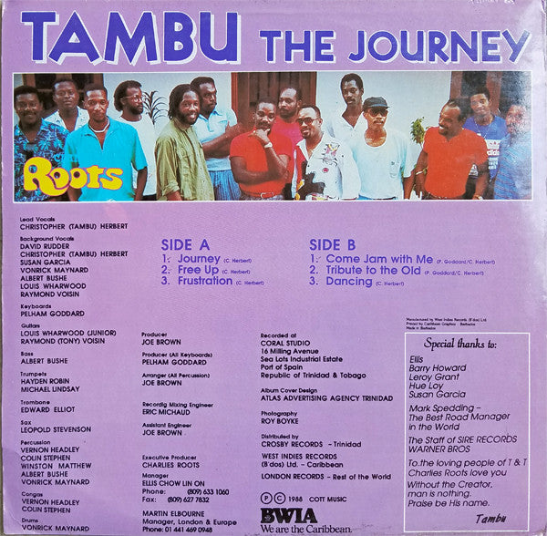 Tambu : The Journey (LP, Album)