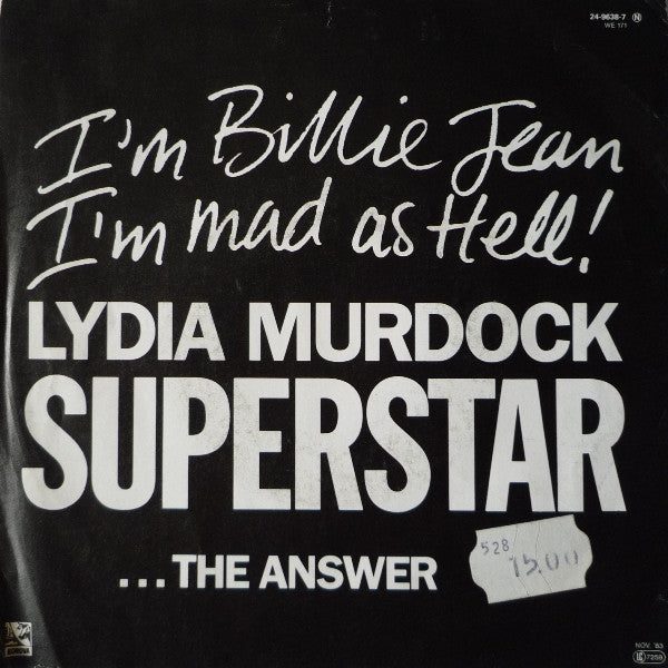 Lydia Murdock : Superstar (7", Single)