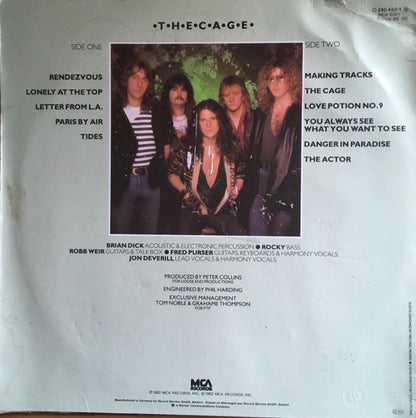 Tygers Of Pan Tang : The Cage (LP, Album, RE)