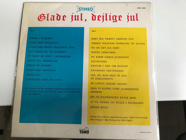 Various : Glade Jul, Dejlige Jul (LP, Album, Comp)