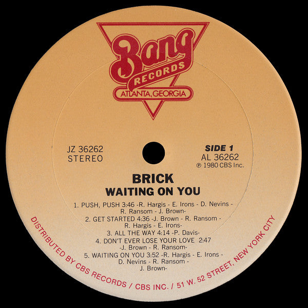 Brick : Waiting On You (LP, Album)