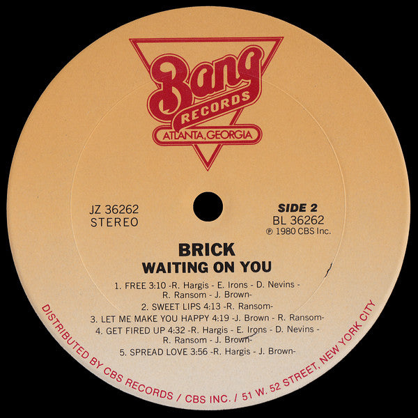 Brick : Waiting On You (LP, Album)