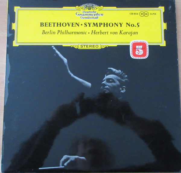 Ludwig van Beethoven / Berliner Philharmoniker, Herbert von Karajan : Symphony No.5 (LP, Album, RP)