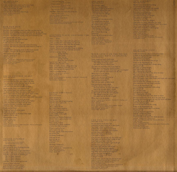 Gyllene Tider : The Heartland Café (LP, Album)