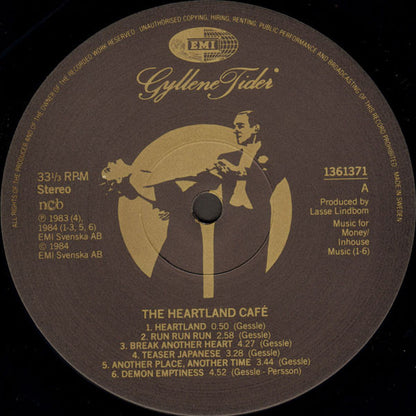 Gyllene Tider : The Heartland Café (LP, Album)