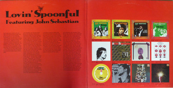 The Lovin' Spoonful Featuring John Sebastian : Pop History Vol 5 (2xLP, Comp)