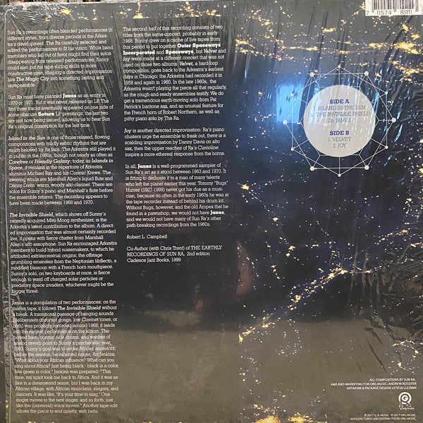 Sun Ra : Janus (LP, Album, RSD, Ltd, RE, Yel)