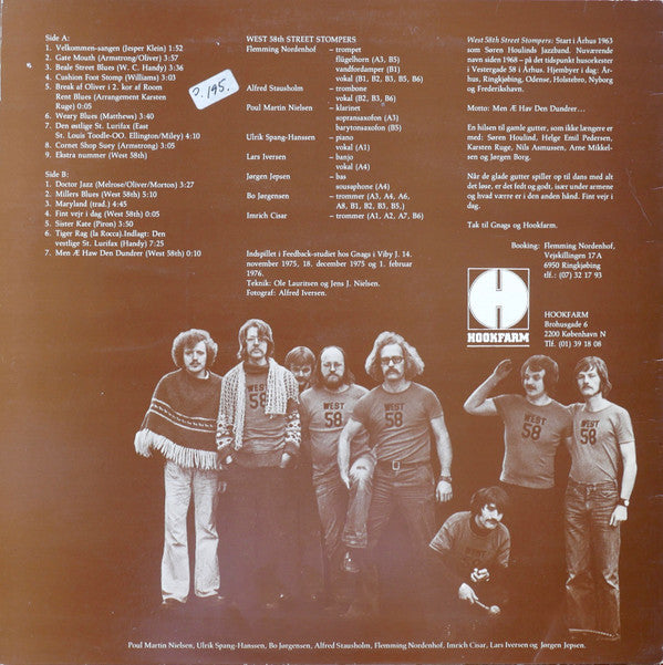 West 58th Street Stompers : Men Æ Haw Den Dundrer (LP, Album)