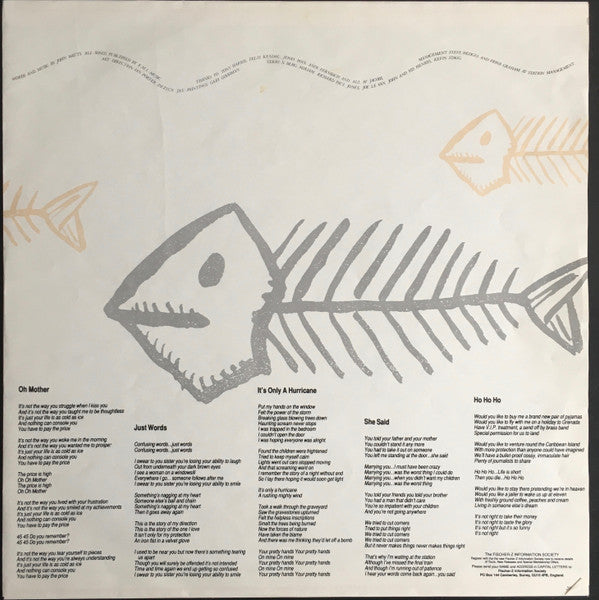 Fischer-Z : Fish's Head (LP, Album)