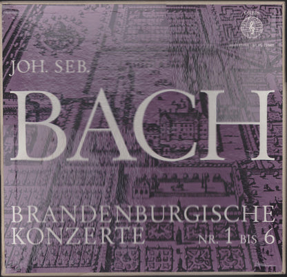 Johann Sebastian Bach : Brandenburgische Konzerte Nr. 1 Bis 6 (2xLP + Box)