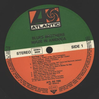 The Blues Brothers : Made In America (LP, Album, RE)